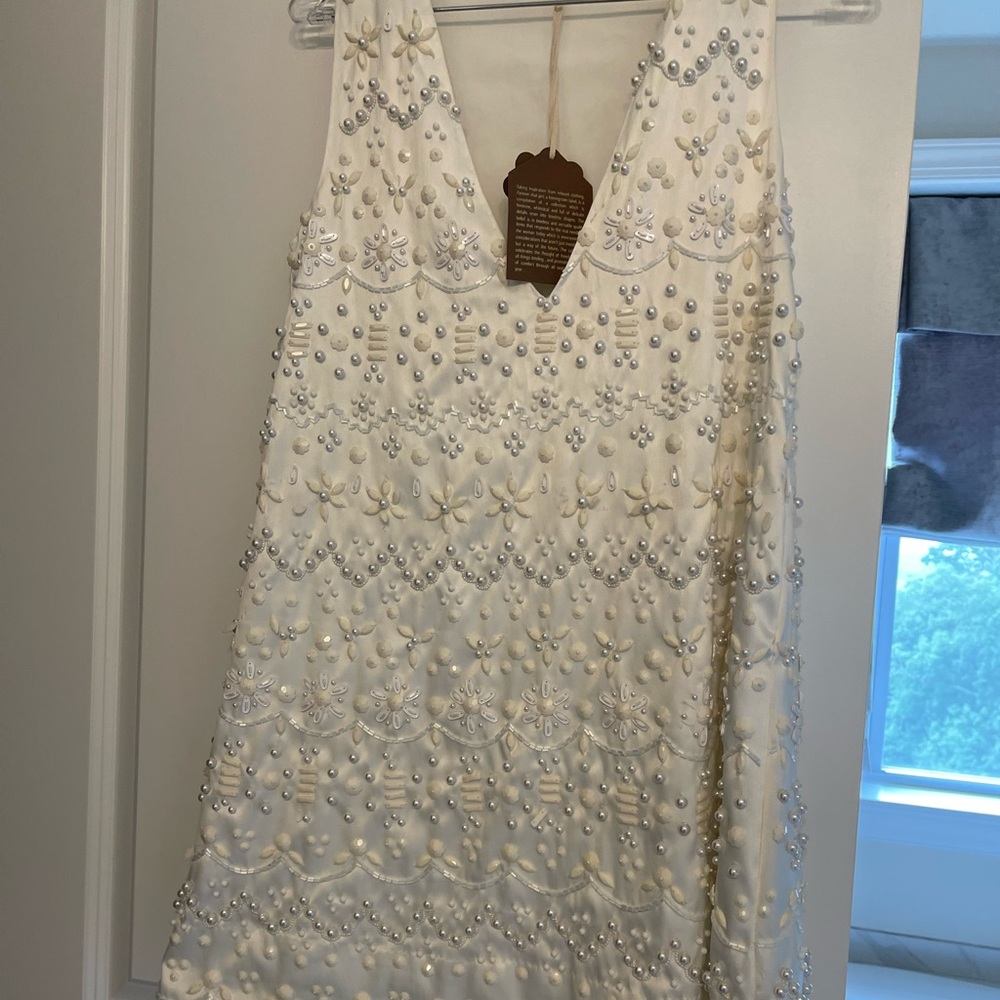 Forever that Girl Alexis Beaded Mini Dress in collaboration with BHLDN - Picture 7 of 8